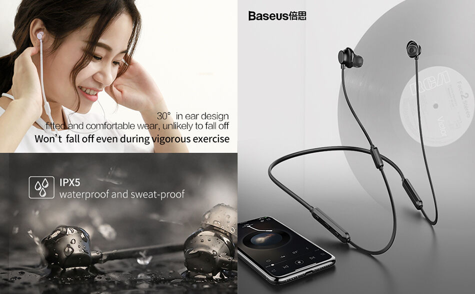 Căști wireless BASEUS Encok - negru