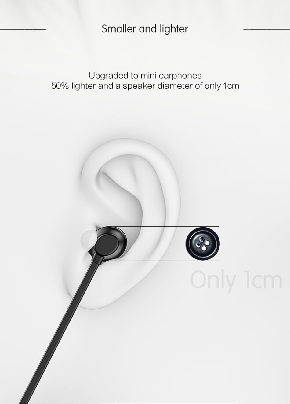 Căști wireless BASEUS Encok - negru