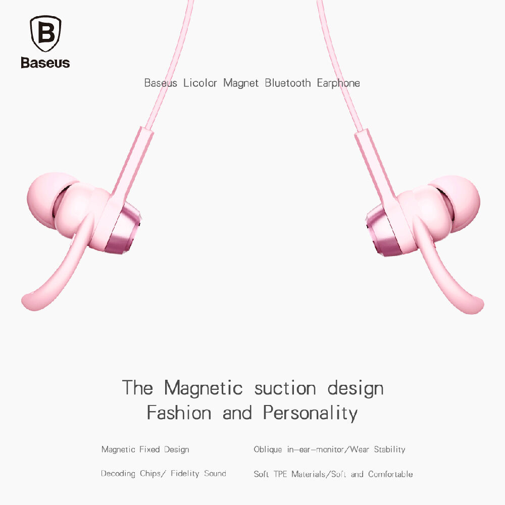 Căști wireless BASEUS Fashion,pentru dispozitivele Apple - negru