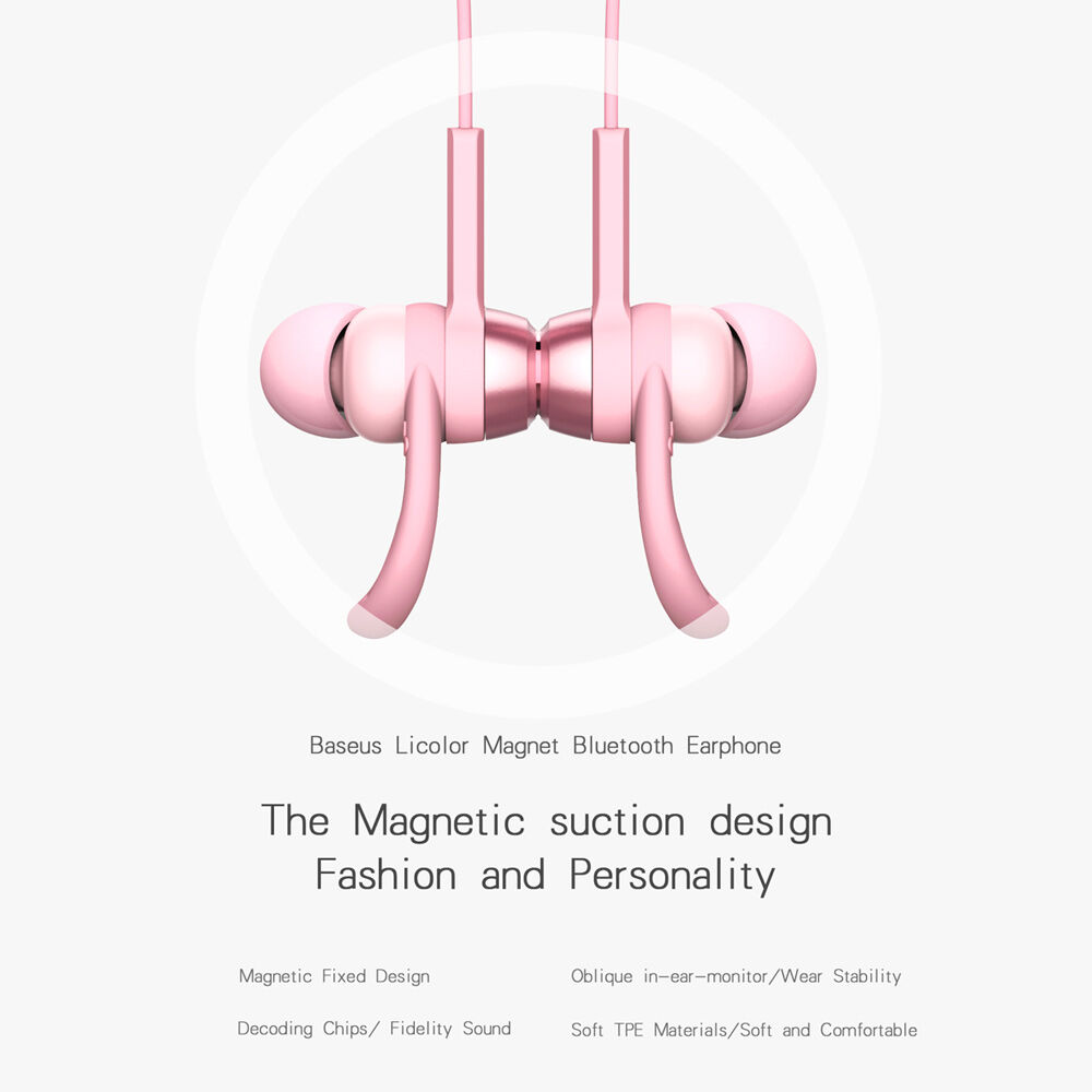 Căști wireless BASEUS Fashion,pentru dispozitivele Apple - negru