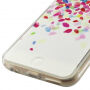 Husă din cauciuc, cu deschidere flip, pentru iPhone 6 / 6S – frunze colorate