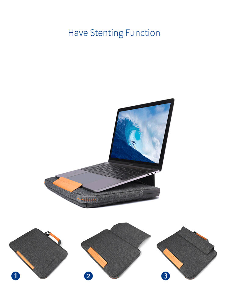 Servietă multifuncțională, cu stativ, pentru iPad Pro 12,9