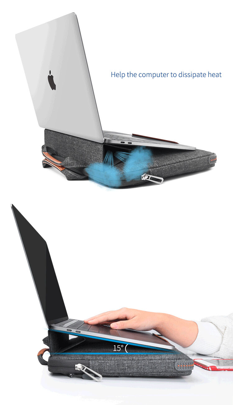 Servietă multifuncțională, cu stativ, pentru iPad Pro 12,9