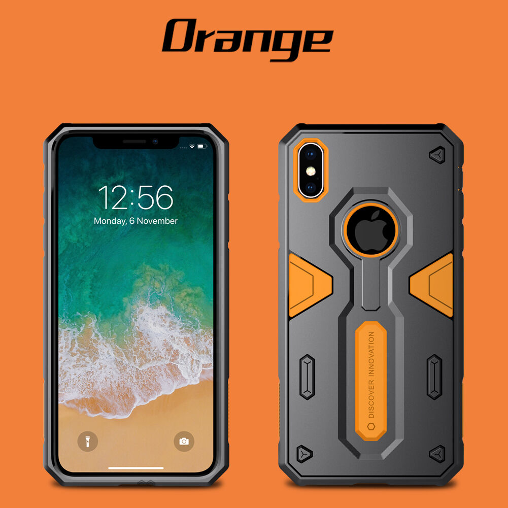 Carcasă rezistentă NILLKIN Defender II pentru iPhone XS Max - negru