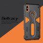 Carcasă rezistentă NILLKIN Defender II pentru iPhone XS Max - verde