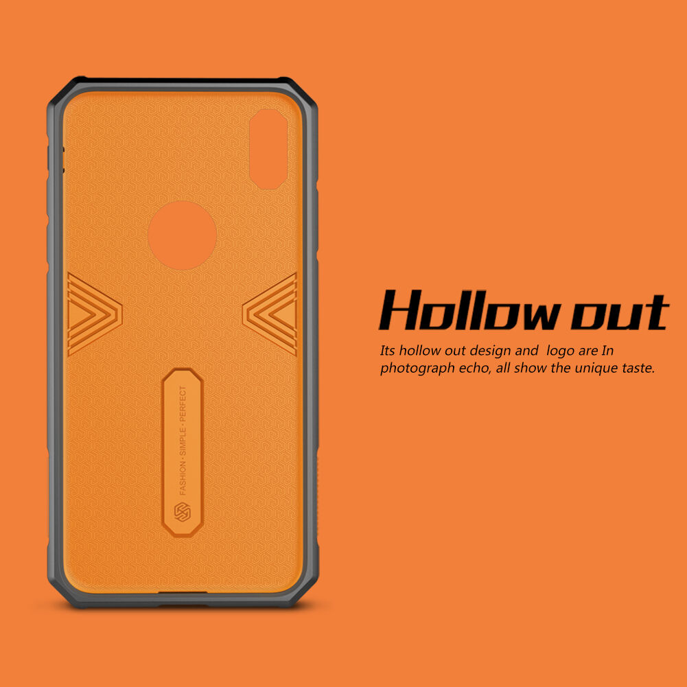 Carcasă rezistentă NILLKIN Defender II pentru iPhone XS Max - verde