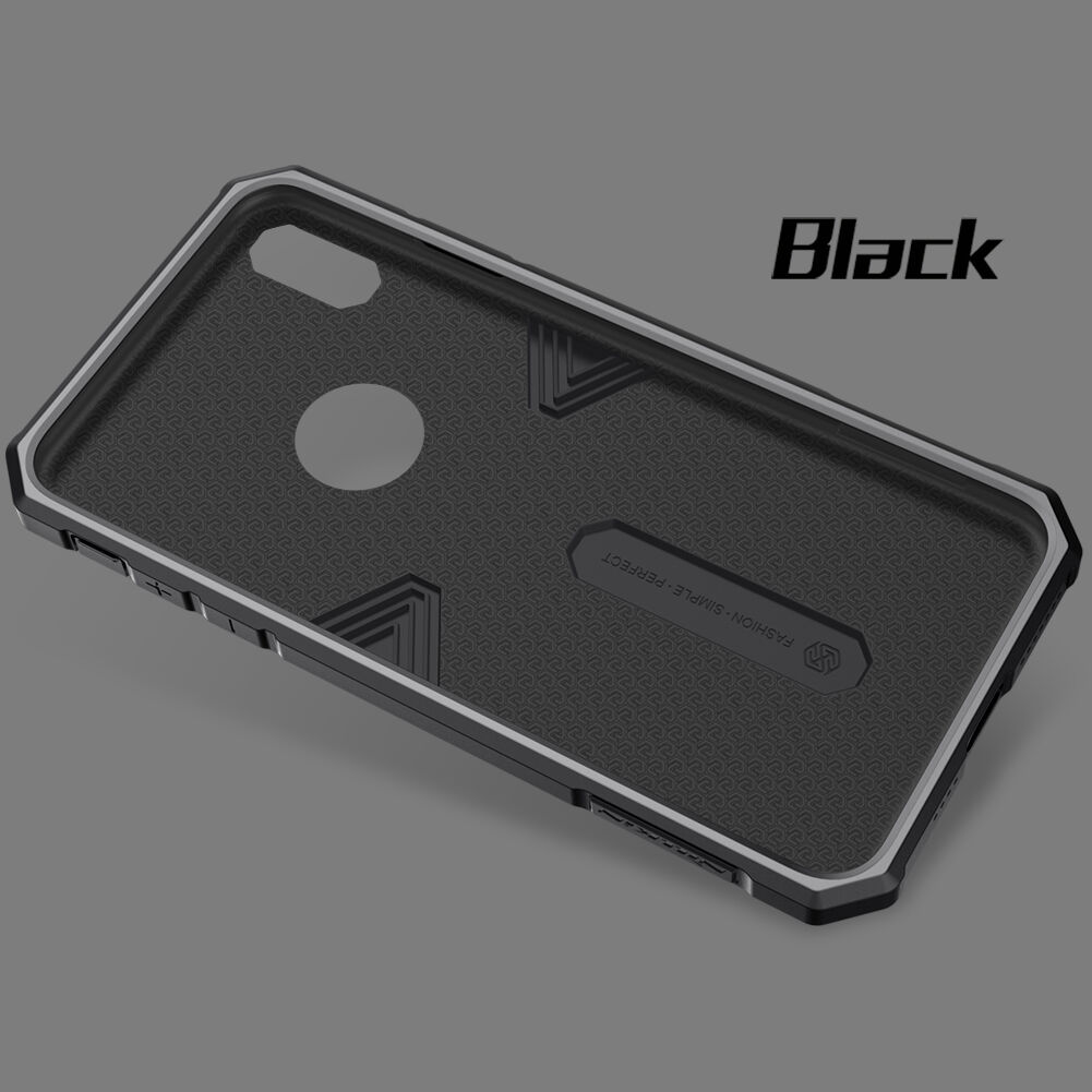 Carcasă rezistentă NILLKIN Defender II pentru iPhone XS Max - verde