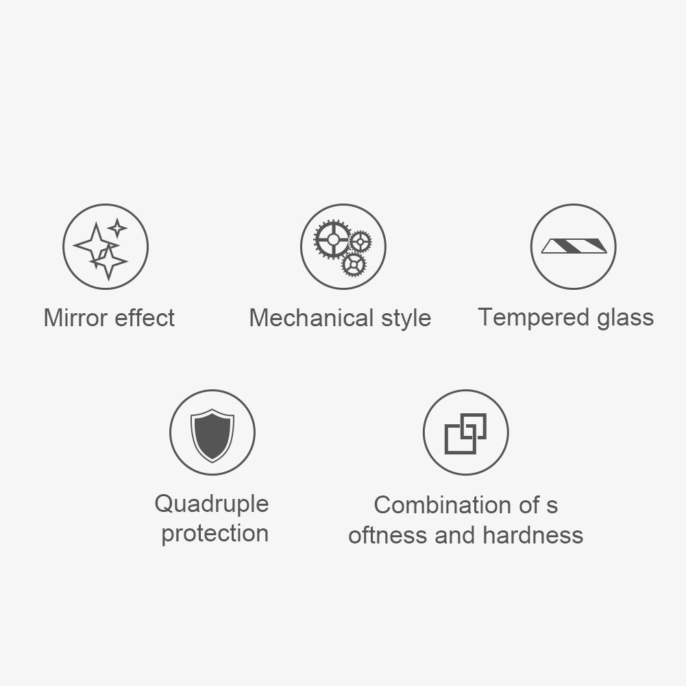 Carcasă NILLKIN Gearcu partea din spate din sticlă, pentru iPhone XR