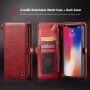 CASEME Husă detaşabilă 2 în 1, pentru iPhone XS Max - maro