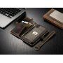 CASEME Husă detaşabilă 2 în 1, pentru iPhone XS Max - maro
