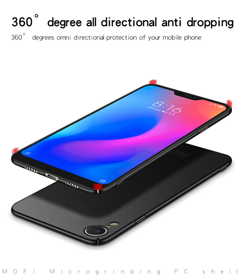 Carcasă elegantă MOFI, ultra-subţire, pentru iPhone XR - albastru închis
