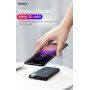 Powerbank BASEUS 10000mAh cu încărcare wireless - negru