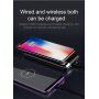 Powerbank BASEUS 10000mAh cu încărcare wireless - negru
