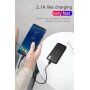Powerbank BASEUS 10000mAh cu încărcare wireless - negru