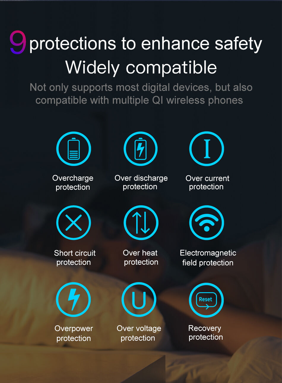 Powerbank BASEUS 10000mAh cu încărcare wireless - negru