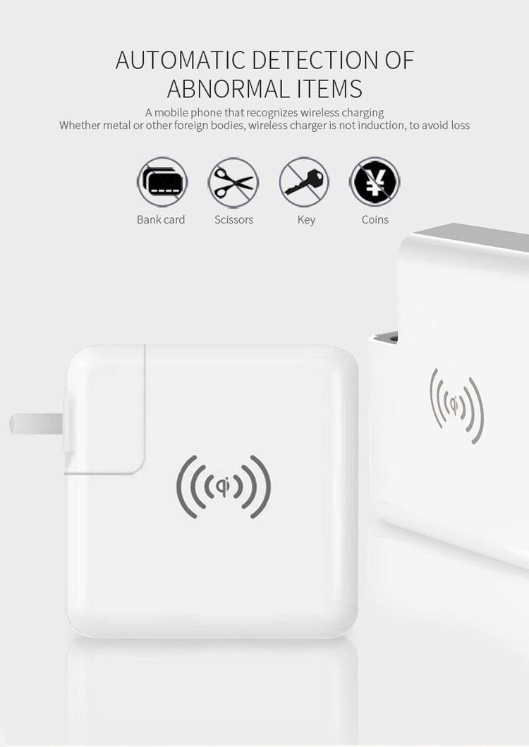 Încărcător / powerbank 6700mAh, cu mufe interschimbabile (AU / UK / US / EU) şi încărcare wireless