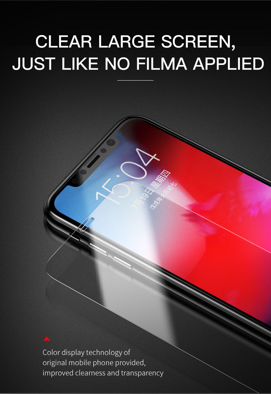 Sticlă durificată BASEUS, pentru partea din faţă şi din spate, pentru iPhone XS Max