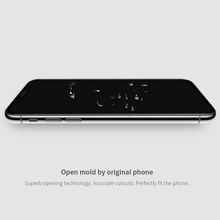 Sticlă durificată NILLKIN 3D, pentru iPhone XS Max / 11 Pro Max - negru