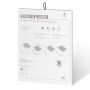 Sticlă durificată BASEUS, ultra subţire 0,3 mm, cu muchie curbată pentru Apple iPad Air 3 (2019) / iPad Pro 10,5" - transparentă HD