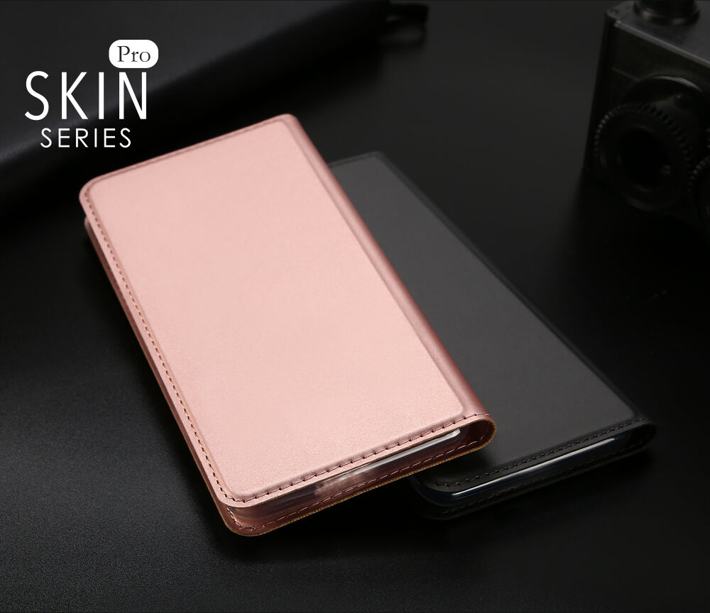 Husă flip DUX DUCIS, pentru iPhone XS Max - auriu