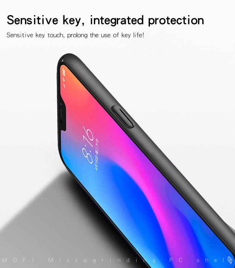 Carcasă elegantă MOFI, ultra subţire, pentru iPhone XS Max - albastru închis