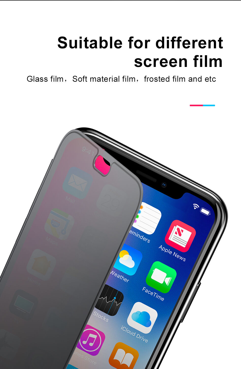 Husă flip BASEUS, pentru iPhone XR - negru