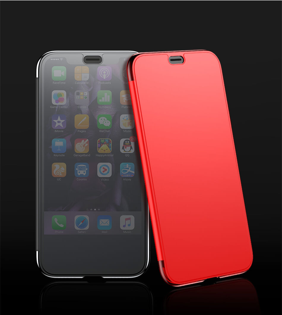 Husă flip BASEUS, pentru iPhone XR - negru