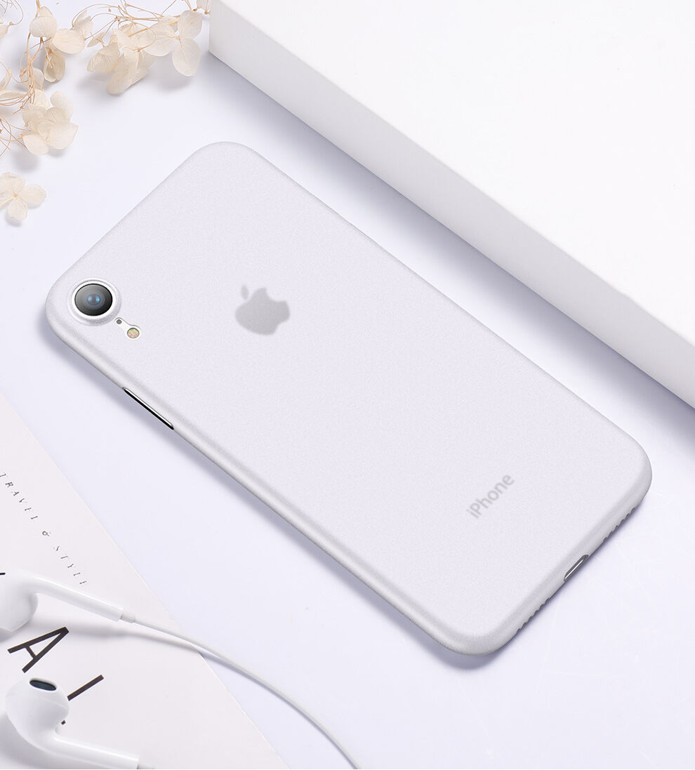 Carcasă ultra subţire CAFELE, pentru iPhone XR - alb