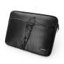 Bafewld Carmen geantă, cu fermoar, pentru iPad Pro 12,9" / MacBook până la 14" - negru