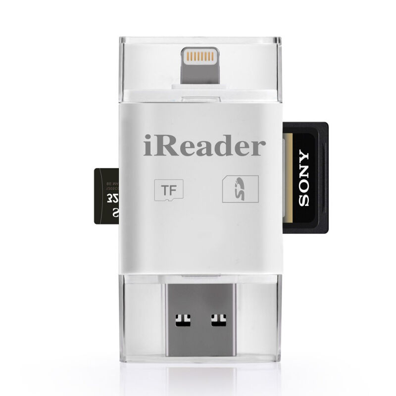 iReader Lightning / USB cititor de carduri SD / carduri micro SD ...