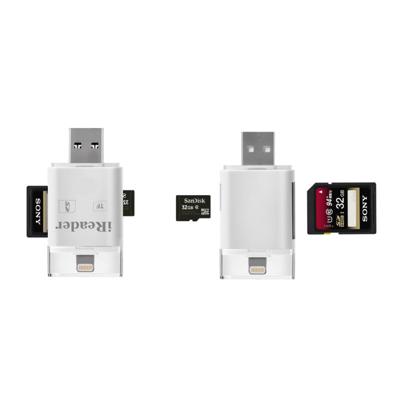 iReader Lightning / USB cititor de carduri SD / carduri micro SD ...