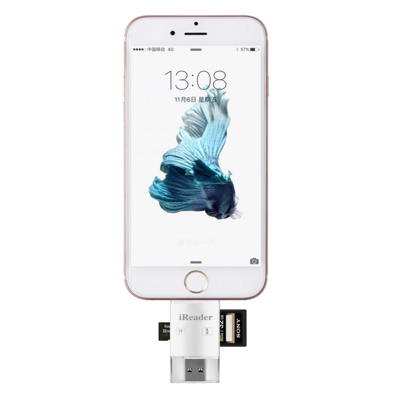 iReader Lightning / USB cititor de carduri SD / carduri micro SD ...