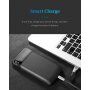 Capac ROCK, cu baterie 6000mAh, pentru iPhone XS / iPhone X - negru