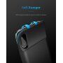Capac ROCK, cu baterie 6000mAh, pentru iPhone XS / iPhone X - negru