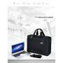 Geantă / rucsac de lux, pentru iPad / MacBook pana la 17" - negru