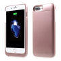 Carcasă exterioară MAXNON M7P, cu baterie şi certificat MFI, pentru Apple iPhone 8 Plus / 7 Plus/ 6S Plus / 6 Plus - 4000mAh - roz-auriu