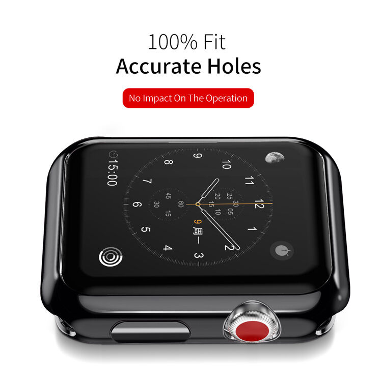 Husă de protecție Dux Ducis din plastic moale pentru Apple Watch 42mm - argintiu Husă de protecție Dux Ducis din plastic moale pentru Apple Watch 42mm - argintiu