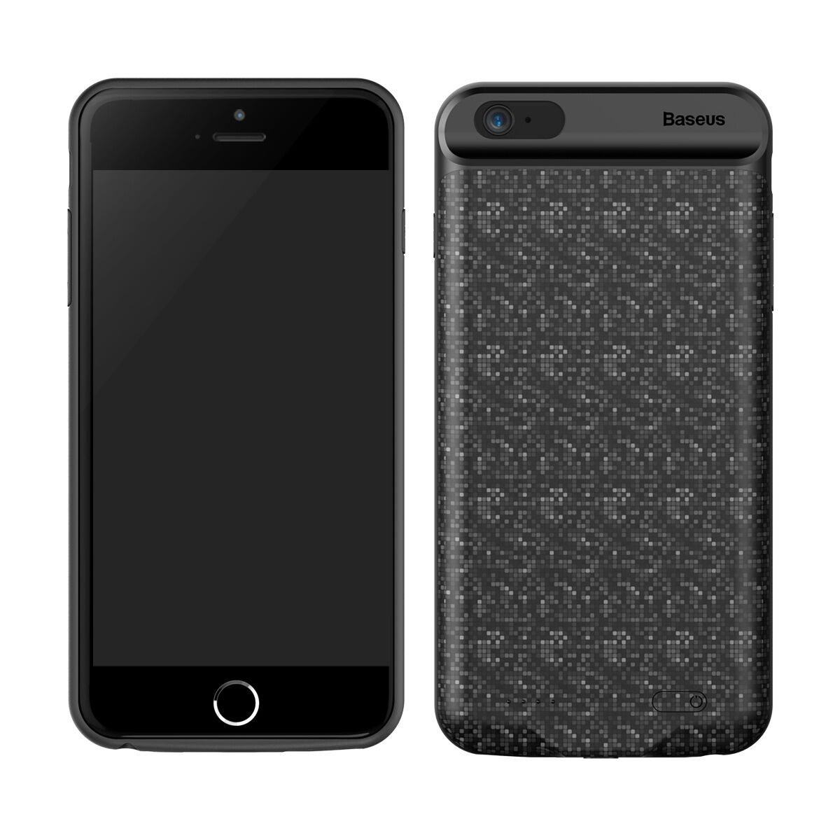 Capac de baterie BASEUS, de design, 5000mAh, pentru Apple iPhone 6 / 6S - crem