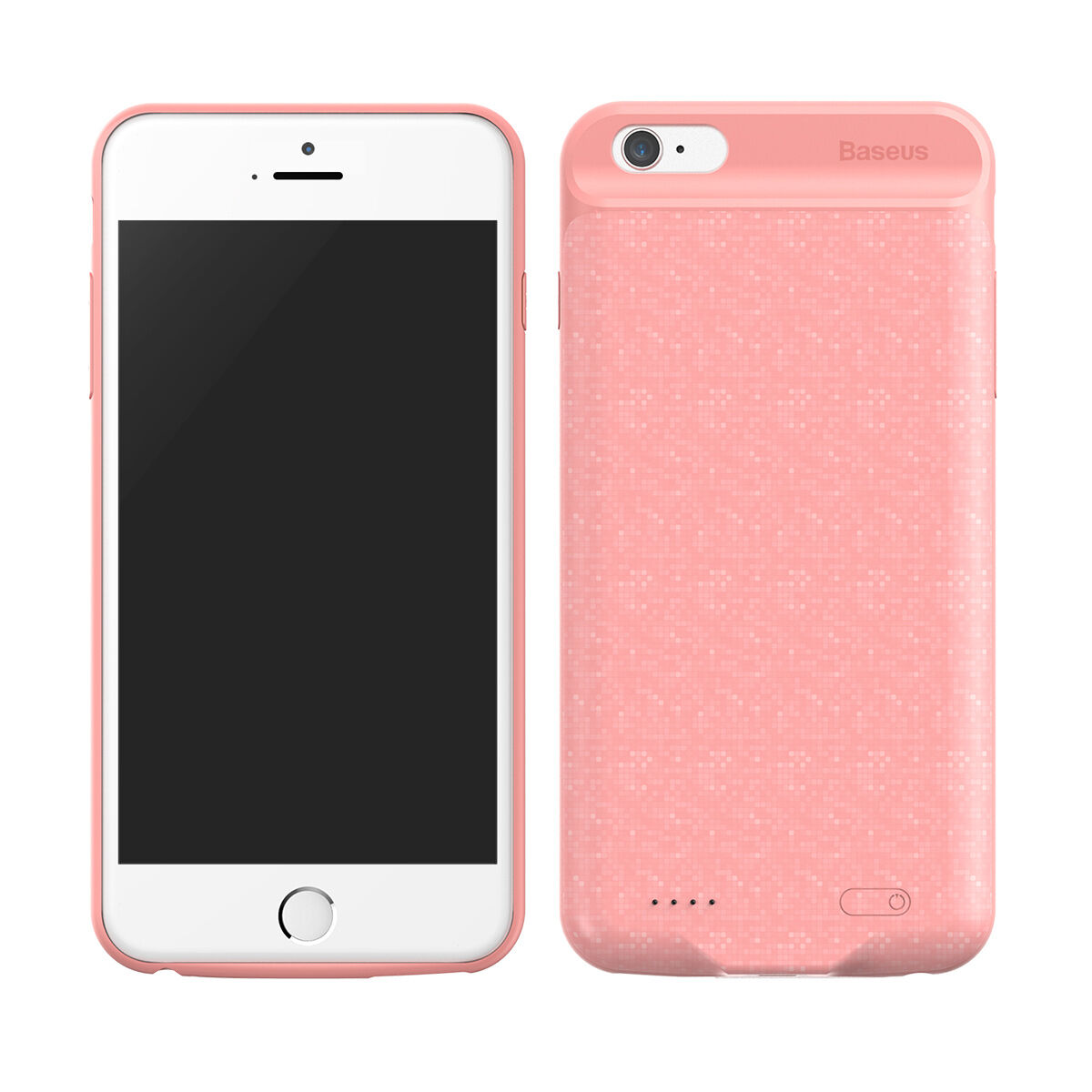 Capac de baterie BASEUS, de design, 5000mAh, pentru Apple iPhone 6 / 6S - crem