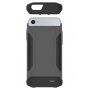 Carcasă rezistentă de protecţie, cu baterie 4000 mAh, pentru iPhone SE (2020/2022) / 8 / 7 / 6S / 6 - gri