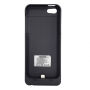 Carcasă exterioară MAXNON M5, cu baterie şi certificat MFI, pentru Apple iPhone SE (2016) / 5S / 5 - 2200mAh - negru