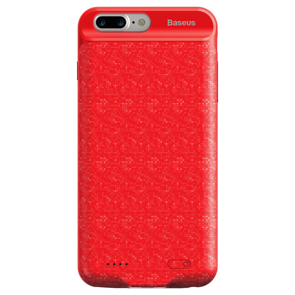 Capac de baterie BASEUS, de design, 7300mAh, pentru Apple iPhone 7 Plus - negru