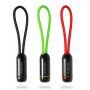 Cablu elegant USB / lightning X-LEVEL, pentru Apple iPhone / iPad / iPod - 8cm - negru