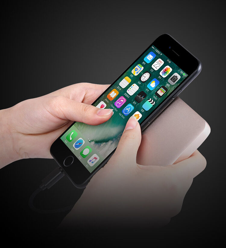 Cablu elegant USB / lightning X-LEVEL, pentru Apple iPhone / iPad / iPod - 8cm - negru