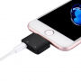 Reducţie conector Lightning, pentru audiţie muzicală şi încărcare - negru