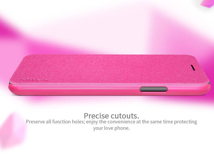 Husă flip NILLKIN, de protecţie, pentru Apple iPhone XS / iPhone X - auriu