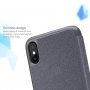 Husă flip NILLKIN, de protecţie, pentru Apple iPhone XS / iPhone X - auriu
