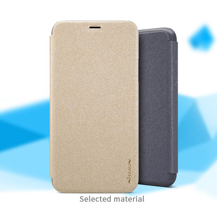 Husă flip NILLKIN, de protecţie, pentru Apple iPhone XS / iPhone X - negru