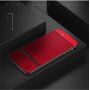 Carcasă elegantă WAKING DRAGON, din plastic moale, pentru Apple iPhone 6 / 6S - roşu