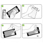Folie de protecţie pentru Apple iPad 2 / iPad 3 / iPad 4 - transparentă
